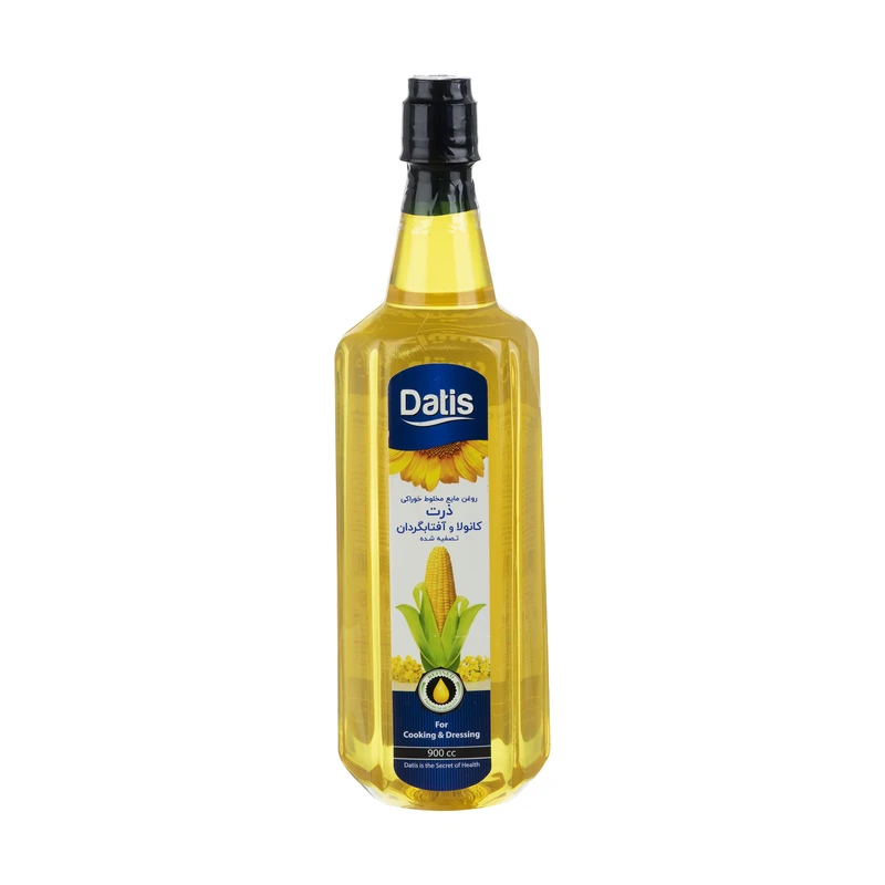 روغن ذرت،کانولا و آفتابگردان داتیس - 0.9 لیتر/Datis Corn, Canola and Sunflower Oil - 0.9 Liter