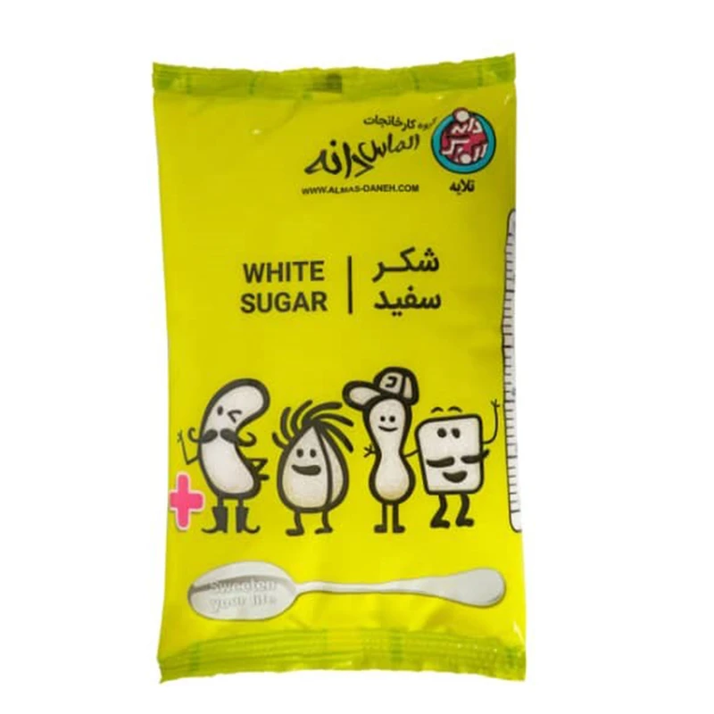 شکر سفید الماس دانه - 1 کیلوگرم/Diamond White Sugar - 1 kg